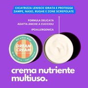 Crema naturale per cani – ideale per zampe, naso e pelle secca – Jampy
