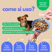 integratore per tutte le diete cane problemi articolari