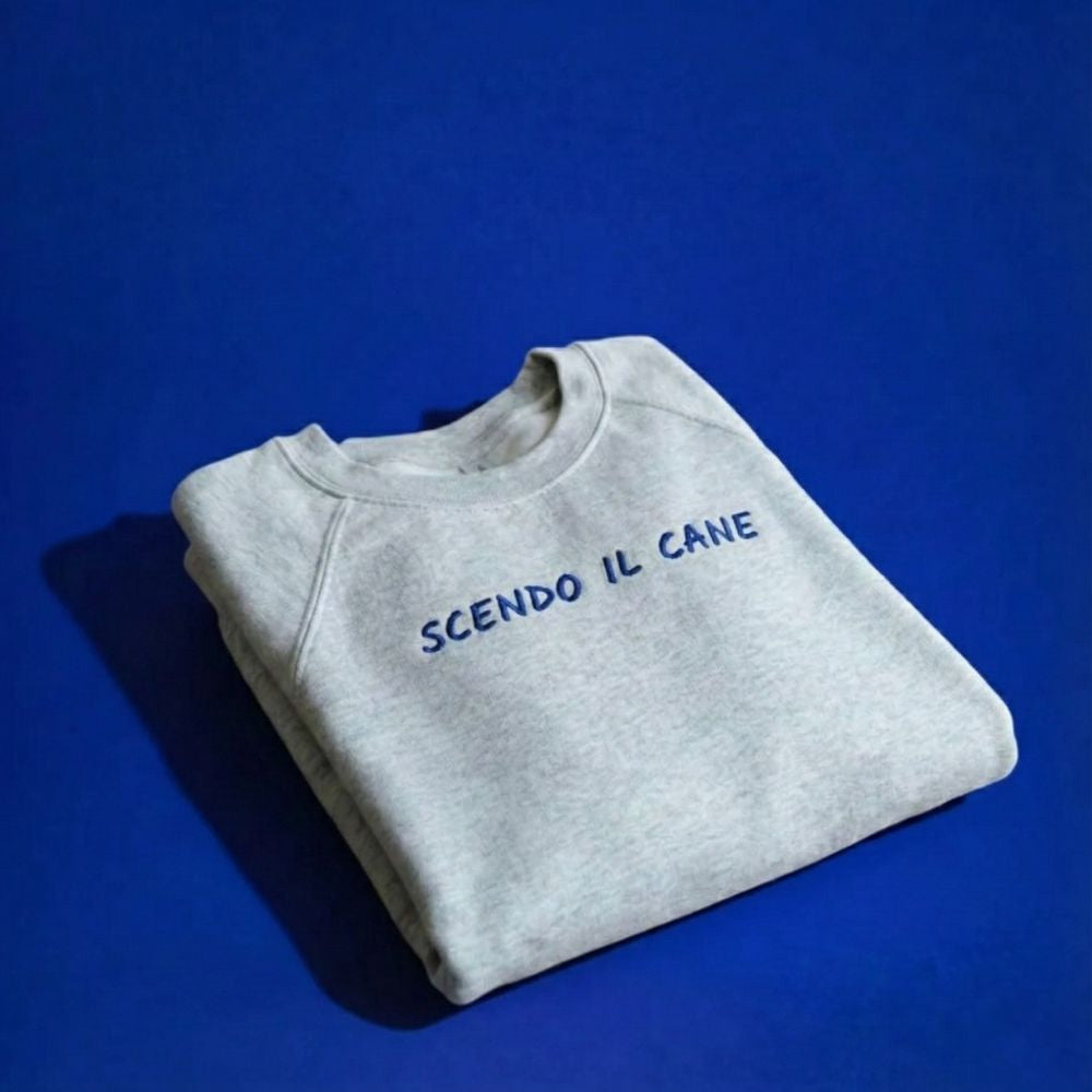 Scendo il Cane Felpa