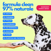 Spray per manti corti dona morbidezza e cute equilibrata Jampy