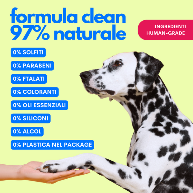 Spray per manti corti dona morbidezza e cute equilibrata Jampy