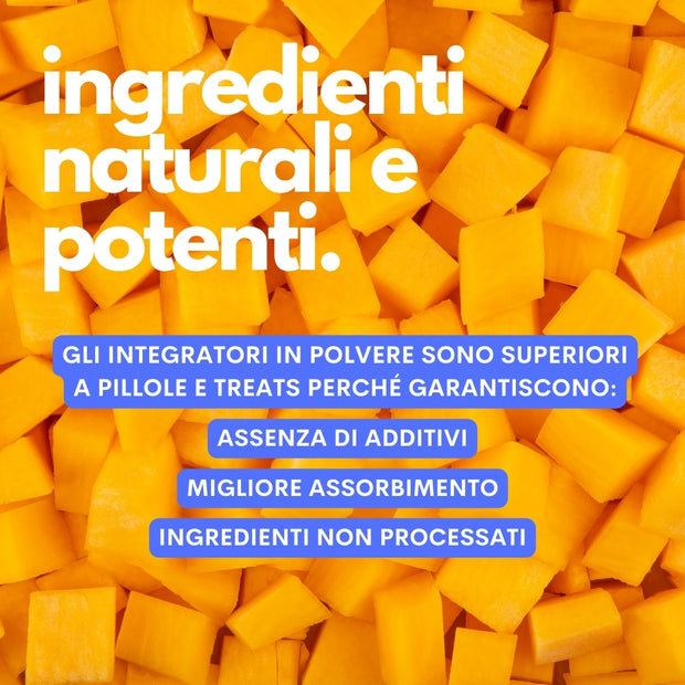 The Good Boy di Jampy vitamine naturali per  crescita, muscoli e sistema immunitario del cane