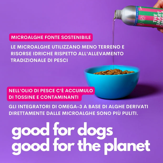 olio omega 3 cane con alghe e ribes dermatite atopica
