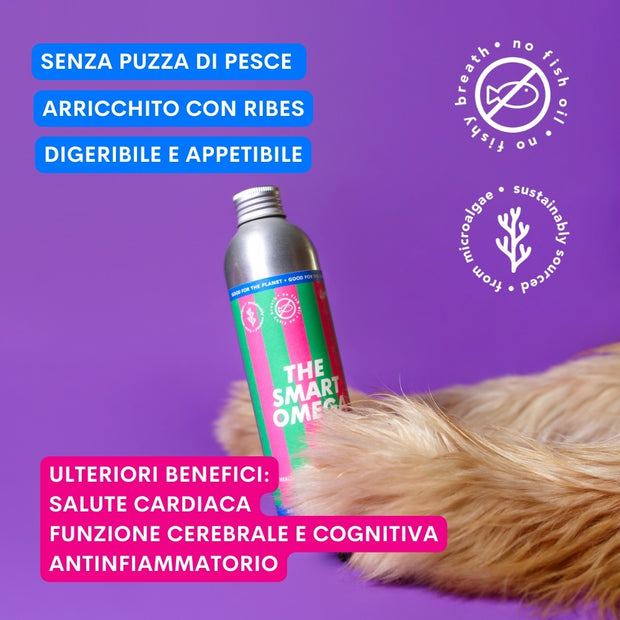 the smart omega jampy benefici ipoallergenico vegetale